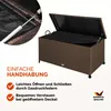 CASARIA® Zahradní box polštářový box s kolečky 270L úložný Náhled obrázku produktu 5