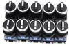 10ks BEM38-20X/31 22mm 3polohový samosvorný otočný přepínač Náhled obrázku produktu 1