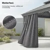 PURPLE LEAF Hardtop Pavillon 4.25x6m wasserdicht winterfest Produktbild-Vorschau 6