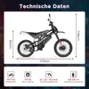 HITWAY HT500 Elektro-Motorrad 45 km/h, 2,5 kW Motor Spitze Produktbild-Vorschau 8