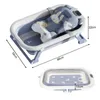 Baignoire pour bébé Pliable avec thermomètre et coussin de Voir les images du produit 7