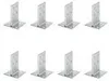 Supporto per palo a T 8 x di Alberts con traversa, traversa Anteprima dell’immagine prodotto 5