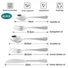 Besteck Set, 30-teilig Besteck für 6 Personen, Besteckset Produktbild-Vorschau 9
