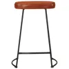 vidaXL Barhocker 2 Stk. Dunkelbraun 41x29x62 cm Produktbild-Vorschau 2