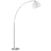 Bogenstehlampe, Metall, Acryl, weiß, E27, H 180 cm Produktbild-Vorschau 13