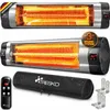 TRESKO Infrarot Heizstrahler 2500W silber mit Produktbild-Vorschau 1