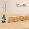 Holz Profilleiste in 31 x 6 x 1000 mm | 2er Set - 2 Meter | Produktbild-Vorschau 2
