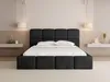 Polsterbett 180x200 mit Bettkasten & Lattenrost – Schwarzes Produktbild-Vorschau 5