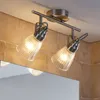 Lindby Bad-Wandleuchte Kara, 31 cm, 2-flg., Glas, IP44, G9 Produktbild-Vorschau 4