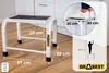 Drabest | Tabouret en acier à 1 marche, stable et robuste, Voir les images du produit 2