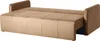 BELIANI Schlafsofa Hellbraun Samtstoff 3-Sitzer Gepolstert Produktbild-Vorschau 6