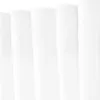 A close-up view of several white fabric panels, likely curtains, arranged vertically. Produktbild-Vorschau