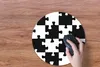 MuchoWow® Mauspad Mousepad Puzzle - Schach - Muster 40x40 Produktbild-Vorschau 3
