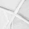 Close-up view of a white plastic connector for a tent or canopy frame, showing multiple poles joined together. Náhled obrázku produktu