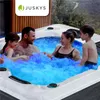 Artsauna Outdoor Whirlpool Oasis mit Treppe - Spa mit Produktbild-Vorschau 7
