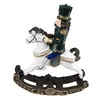 Clayre & Eef Weihnachtsdekoration Nussknacker 18 cm Grün Produktbild-Vorschau 2