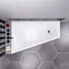ECOLAM Badewanne RITA Trapezwanne Eckwanne Trapezform Produktbild-Vorschau 12