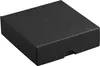 Faltschachtel 8,5 x 8,5 x 2,5 cm, Schwarz, Deckel, Produktbild-Vorschau 3