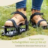 ONVAYA® Rasenlüfter-Schuhe ǀ Doppelsohle mit Federn ǀ Produktbild-Vorschau 6