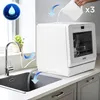 Duronic DW5 WE Tischgeschirrspüler, Mini Geschirrspüler für Produktbild-Vorschau 3