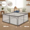 Laufgitter für Babys Laufstall Baby 150x200 cm GRIFFE Produktbild-Vorschau 6