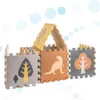 Mata piankowa do układania puzzli/kojec 36el. dinozaury Podgląd zdjęcia produktu 16