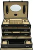 WINDROSE scatola di gioielli Merino Jewelry Box Big Black Anteprima dell’immagine prodotto 28