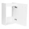 A white bathroom cabinet with one door open, showing the interior. Náhled obrázku produktu
