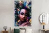MuchoWow® Poster Frau - Rauch - Farben 120x180 cm - Produktbild-Vorschau 4