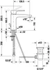 DURAVIT bateria umywalkowa B.1 M chrom B11020001010 Podgląd zdjęcia produktu 8