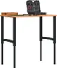 Werkbank 100x60x(71,5-98) cm Massivholz Buche Rechteckig Produktbild-Vorschau 2