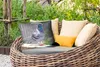 MuchoWow® Outdoor Kissen - Taube - Vogel - Lila - Federn - Produktbild-Vorschau 3