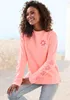 Elbsand Sweatshirt Andra koralle meliert Größe M Produktbild-Vorschau 3