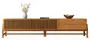 Lowboard ADAMO 220 cm aus Massivholz, Eiche Finish - TV Produktbild-Vorschau 5