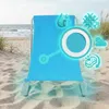 Liegestuhl für Strand, Gartenliege aus Stahl klappbar mit Produktbild-Vorschau 8