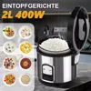 Reiskocher, Multikocher Dampfgarer, Edelstahl Produktbild-Vorschau 7