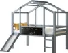 Fortuna Lai Kinderbett 90 x 200 cm Dachboden-Design mit Produktbild-Vorschau 6