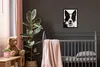 MuchoWow® MuchoWow® Gerahmtes Poster Border Collie schaut Produktbild-Vorschau 3