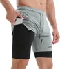 Lixada 2-in-1 Herren Laufshorts mit Handtuchschlaufe Produktbild-Vorschau 1