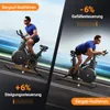 Heimtrainer Fahrrad, magnetisches Fitnessbike mit APP für Produktbild-Vorschau 7
