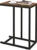 COSTWAY Table d'appoint en forme de C pour canapé et lit, Voir les images du produit 1