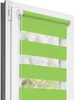 Estika Doppelrollo Klemmfix - 95 x 150 cm - Grün - Duo Produktbild-Vorschau 1