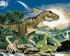Zuty - Malování podle čísel - TYRANNOSAURUS KRÁL DINOSAURŮ Náhled obrázku produktu 1