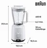 Braun PowerBlend 1 JB1050 Standmixer Anteprima dell’immagine prodotto 3
