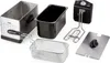 DOMO Fritteuse 3L Edelstahl Kaltzonen Friteuse 2000W 3 Produktbild-Vorschau 4