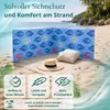 Lantigo Strandparavent Fisch 4m Windschutz Sichtschutz Produktbild-Vorschau 9