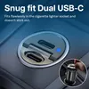 MMOBIEL Dual USB C Auto Ladegerät 45W Zigarettenanzünder Produktbild-Vorschau 2