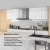 Klarstein Verosteel okap kuchenny 90cm - 881,6 m³/h, A++ Podgląd zdjęcia produktu 2