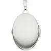 JOBO Medaillon 925 Sterling Silber rhodiniert mattiert Produktbild-Vorschau 3
