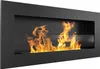 Wandkamin Bioethanol DELTA2 SLIM mit Verglasung GESCHENKE Produktbild-Vorschau 2